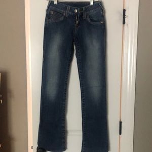 True Religion Hi Rise Boot leg jeans